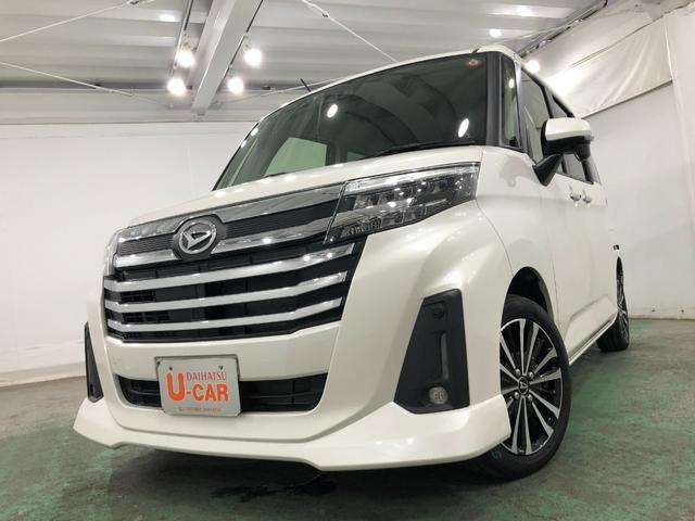 トールカスタムＧ　ターボ　電動Ｐ　クルコン　両側パワスラ走行１．１万キロ　禁煙車　新車保証継承付　１年保証距離無制限　ＵＳＢソケット　スマアシ　クリアランスソナー　ＬＥＤヘッドランプ　　スマートキー　両側電動スライドドア　オート格納式ドアミラー（埼玉県）の中古車