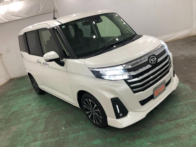 トールカスタムＧ　ターボ　電動Ｐ　クルコン　両側パワスラ走行１．１万キロ　禁煙車　新車保証継承付　１年保証距離無制限　ＵＳＢソケット　スマアシ　クリアランスソナー　ＬＥＤヘッドランプ　　スマートキー　両側電動スライドドア　オート格納式ドアミラー（埼玉県）の中古車