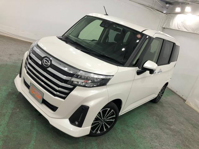 トールカスタムＧ　ターボ　電動Ｐ　クルコン　両側パワスラ走行１．１万キロ　禁煙車　新車保証継承付　１年保証距離無制限　ＵＳＢソケット　スマアシ　クリアランスソナー　ＬＥＤヘッドランプ　　スマートキー　両側電動スライドドア　オート格納式ドアミラー（埼玉県）の中古車