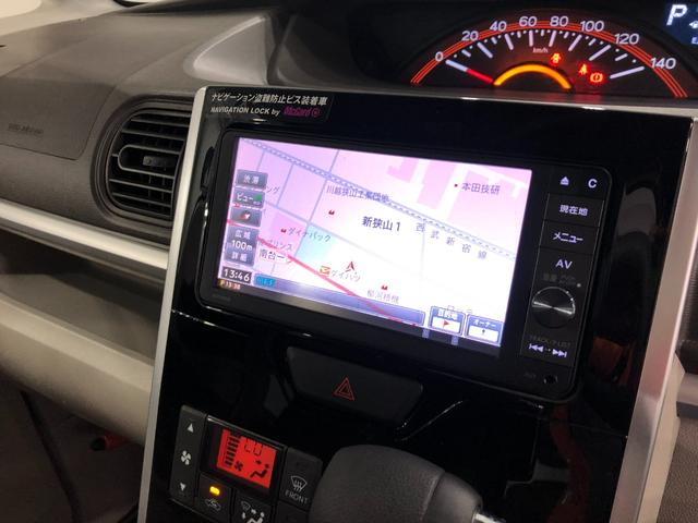 タントＸターボ　雹害／車検整備付／走行距離８１５２５キロ／／ナビ１年保証距離無制限　走行距離８１５２５キロ　フルセグナビ　バックカメラ　ブルートゥース　純正マット　助手席エアバッグ　ＬＥＤヘッドランプ　アイドリングストップ　プッシュボタンスタート　キーフリー（埼玉県）の中古車