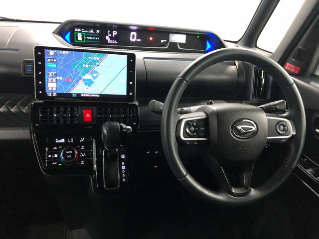 タントカスタムＲＳ　雹害／走行距離３８５０２キロ／純正ナビ１年保証距離無制限　走行距離３８５０２キロ　純正フルセグナビ　バックカメラ　ブルートゥース　純正マット　サイドエアバッグ　ＬＥＤヘッドランプ　アイドリングストップ　シートヒーター　両側電動スライドドア（埼玉県）の中古車