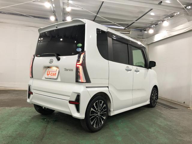 タントカスタムＲＳ　雹害／走行距離３８５０２キロ／純正ナビ１年保証距離無制限　走行距離３８５０２キロ　純正フルセグナビ　バックカメラ　ブルートゥース　純正マット　サイドエアバッグ　ＬＥＤヘッドランプ　アイドリングストップ　シートヒーター　両側電動スライドドア（埼玉県）の中古車