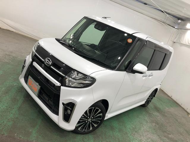 タントカスタムＲＳ　雹害／走行距離３８５０２キロ／純正ナビ１年保証距離無制限　走行距離３８５０２キロ　純正フルセグナビ　バックカメラ　ブルートゥース　純正マット　サイドエアバッグ　ＬＥＤヘッドランプ　アイドリングストップ　シートヒーター　両側電動スライドドア（埼玉県）の中古車