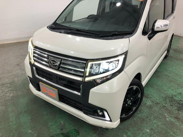 ムーヴカスタム　ＲＳ　ハイパーＳＡ　フルセグナビ／ターボ／２ＷＤ一年保証・走行距離無制限　走行距離７４６３６キロ　フルセグナビ　バックカメラ　助手席エアバック　プッシュスタート　オートライト　ＬＥＤヘッドライト　ベンチシート（埼玉県）の中古車