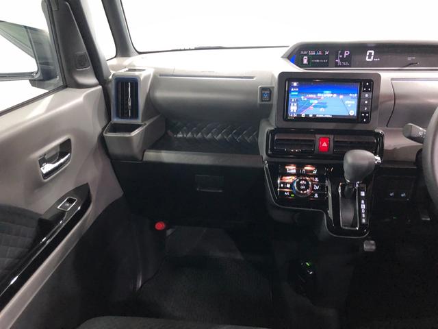 タントカスタムＸセレクション　純正７インチナビ／ドラレコ／ＥＴＣワンオーナー　禁煙車　　ブルートゥース　バックカメラ　オートライト　ＬＥＤヘッドライト　フロントＬＥＤフォグランプ　シートヒーター　両側電動スライドドア　純正アルミホイール　格納式リヤドアサンシェード（埼玉県）の中古車