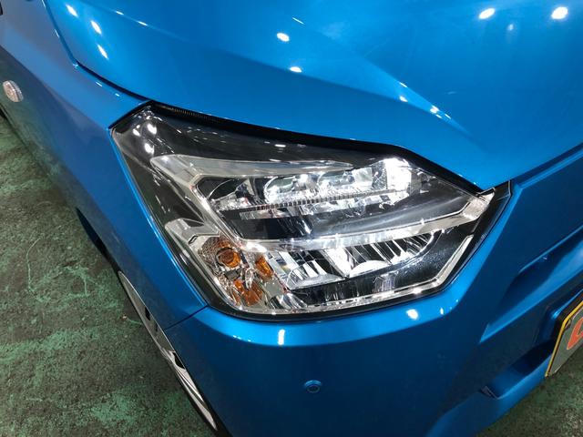 ミライースＸ　リミテッドＳＡIII　ＬＥＤヘッドライト／キーレス一年保証・走行距離無制限　走行距離６４８１キロ　純正カーペットマット　助手席エアバック　クリアランスソナー　オートライト　ＬＥＤヘッドライト　キーレス（埼玉県）の中古車