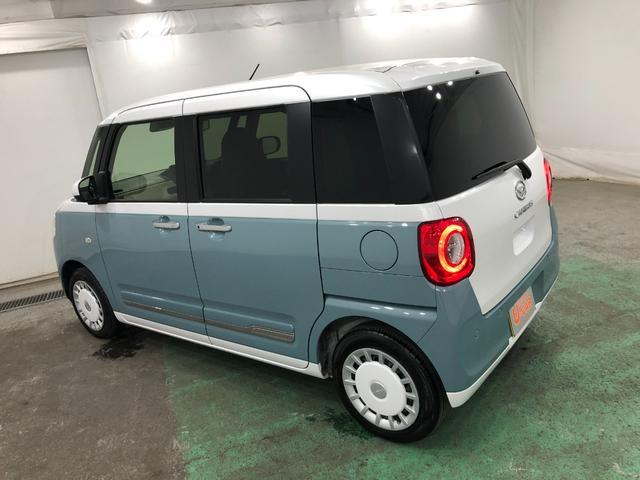 ムーヴキャンバスストライプスＧ　走行８０３７キロ／フルセグナビ／バックカメラ１年保証距離無制限　走行距離８０３７キロ　フルセグナビ　バックカメラ　ブルートゥース　純正マット　サイドエアバッグ　ＬＥＤヘッドランプ　アイドリングストップ　シートヒーター　両側電動スライドドア（埼玉県）の中古車