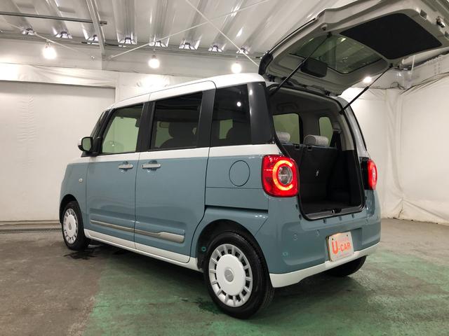 ムーヴキャンバスストライプスＧ　走行８０３７キロ／フルセグナビ／バックカメラ１年保証距離無制限　走行距離８０３７キロ　フルセグナビ　バックカメラ　ブルートゥース　純正マット　サイドエアバッグ　ＬＥＤヘッドランプ　アイドリングストップ　シートヒーター　両側電動スライドドア（埼玉県）の中古車