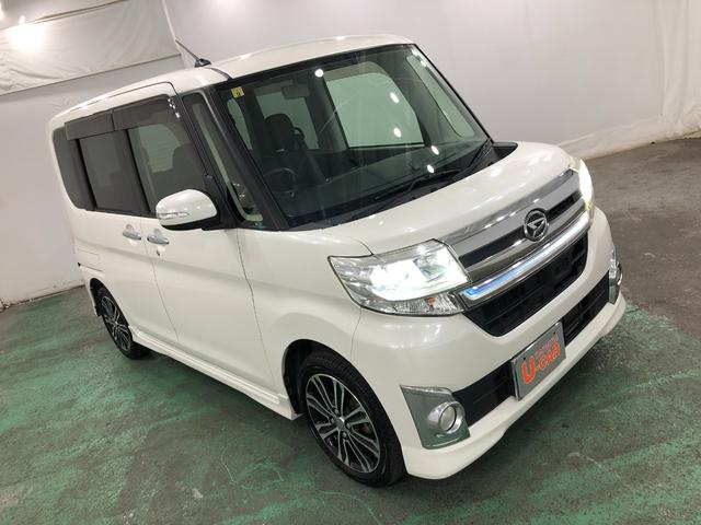 タントカスタムＲＳ　スマートセレクションＳＡ　走行４８２３７キロ１年保証距離無制限　走行距離４８２３７キロ　純正フルセグナビ　バックカメラ　ブルートゥース　純正マット　助手席エアバッグ　ＬＥＤヘッドランプ　アイドリングストップ　両側電動スライドドア　キーフリー（埼玉県）の中古車