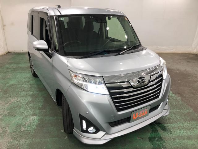 トールカスタムＧ　ターボＳＡIII　走行１４７６２キロ／純正ナビ一年保証・走行距離無制限　走行１４７６２キロ　フルセグナビ　ブルートゥース　バックカメラ　ドラレコ　クリアランスソナー　オートライト　ＬＥＤヘッドライト　両側電動スライドドア（埼玉県）の中古車