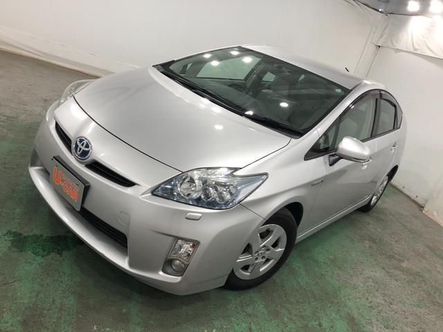 プリウスＳ　ＬＥＤエディション　車検整備付／走行３９８３１キロ／ナビ１年保証距離無制限　走行距離３９８３１キロ　車検整備付　ワンセグナビ　バックカメラ　ブルートゥース　ドラレコ　純正マット　サイドエアバッグ　オートライト　ＬＥＤヘッドランプ（埼玉県）の中古車
