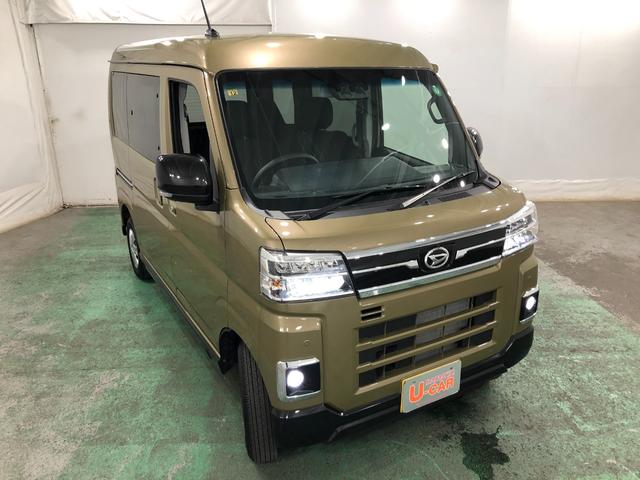 アトレーＲＳ　走行５２４６キロ／両側電動スライドドア／ナビ一年保証・走行距離無制限　走行５２４６キロ　フルセグナビ　ブルートゥース　バックカメラ　クリアランスソナー　オートライト　ＬＥＤヘッドライト　両側電動スライドドア　純正カーペットマット（埼玉県）の中古車