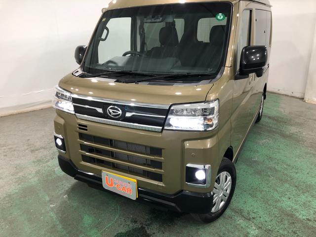 アトレーＲＳ　走行５２４６キロ／両側電動スライドドア／ナビ一年保証・走行距離無制限　走行５２４６キロ　フルセグナビ　ブルートゥース　バックカメラ　クリアランスソナー　オートライト　ＬＥＤヘッドライト　両側電動スライドドア　純正カーペットマット（埼玉県）の中古車