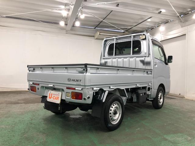 ハイゼットトラックエクストラＳＡIIIｔ　ＭＴ５速／走行１０７３３キロ／マット１年保証距離無制限　走行距離１０７３３キロ　ＭＴ５速　マニュアル車　ＣＤチューナー　純正マット　荷台作業灯　助手席エアバッグ　スマートアシスト３ｔ　マニュアルエアコン（埼玉県）の中古車