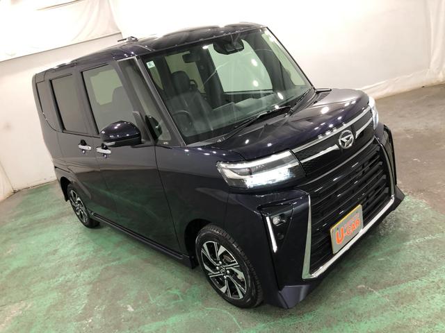 タントカスタムＸ　走行６２７９キロ／フルセグナビ／バックカメラ１年保証距離無制限　走行距離６２７９キロ　フルセグナビ　バックカメラ　ブルートゥース　純正マット　サイドエアバッグ　ＬＥＤヘッドランプ　アイドリングストップ　シートヒーター　両側電動スライドドア（埼玉県）の中古車