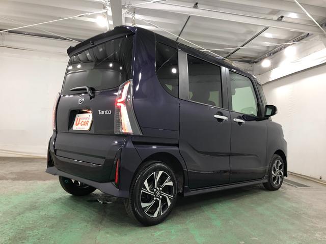 タントカスタムＸ　走行６２７９キロ／フルセグナビ／バックカメラ１年保証距離無制限　走行距離６２７９キロ　フルセグナビ　バックカメラ　ブルートゥース　純正マット　サイドエアバッグ　ＬＥＤヘッドランプ　アイドリングストップ　シートヒーター　両側電動スライドドア（埼玉県）の中古車