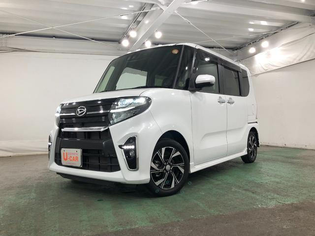 タントカスタムＸ　走行２７５７５キロ／純正ナビ／純正ドラレコ一年保証・走行距離無制限　走行２７５７５キロ　フルセグナビ　ブルートゥース　バックカメラ　ドラレコ　全周囲カメラ　クリアランスソナー　オートライト　ＬＥＤヘッドライト　シートヒーター　両側電動スライド（埼玉県）の中古車