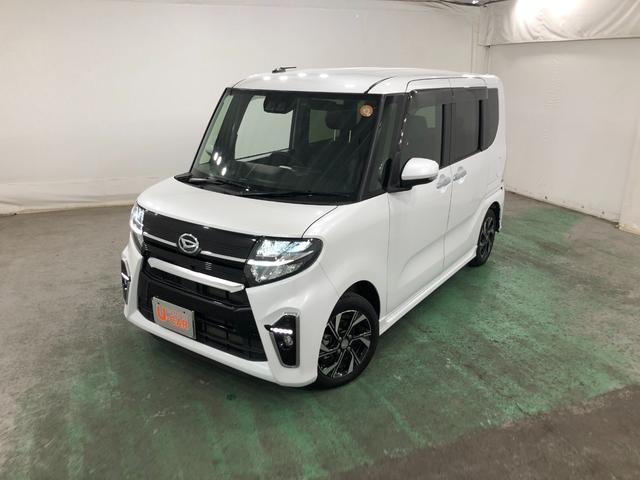 タントカスタムＸ　走行２７５７５キロ／純正ナビ／純正ドラレコ一年保証・走行距離無制限　走行２７５７５キロ　フルセグナビ　ブルートゥース　バックカメラ　ドラレコ　全周囲カメラ　クリアランスソナー　オートライト　ＬＥＤヘッドライト　シートヒーター　両側電動スライド（埼玉県）の中古車