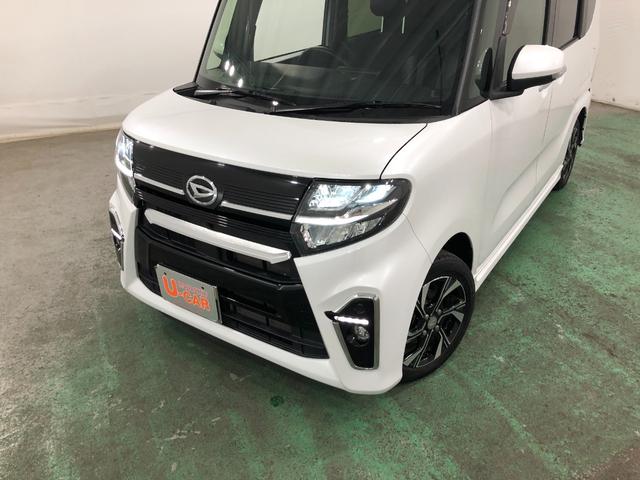 タントカスタムＸ　走行２７５７５キロ／純正ナビ／純正ドラレコ一年保証・走行距離無制限　走行２７５７５キロ　フルセグナビ　ブルートゥース　バックカメラ　ドラレコ　全周囲カメラ　クリアランスソナー　オートライト　ＬＥＤヘッドライト　シートヒーター　両側電動スライド（埼玉県）の中古車