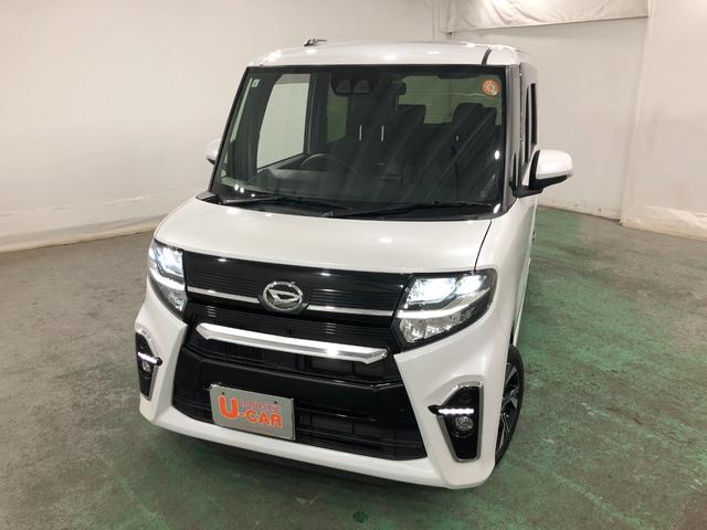 タントカスタムＸ　走行２７５７５キロ／純正ナビ／純正ドラレコ一年保証・走行距離無制限　走行２７５７５キロ　フルセグナビ　ブルートゥース　バックカメラ　ドラレコ　全周囲カメラ　クリアランスソナー　オートライト　ＬＥＤヘッドライト　シートヒーター　両側電動スライド（埼玉県）の中古車