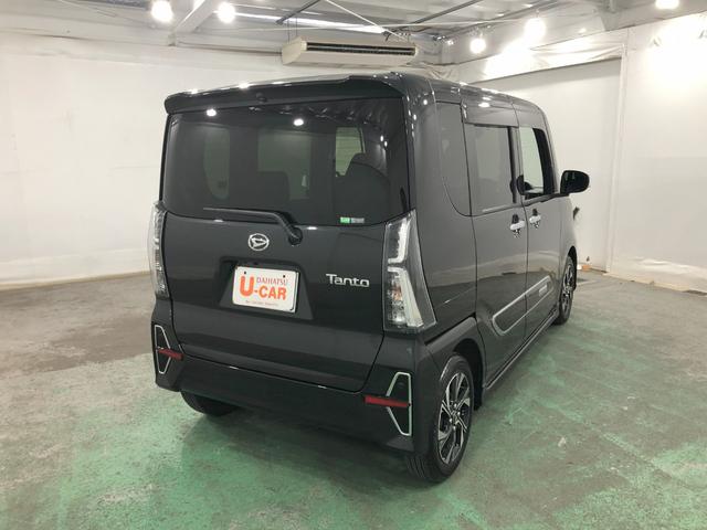 タントカスタムＸスタイルセレクション走行９６９４キロ／車検整備付一年保証・走行距離無制限　走行距離９６９４キロ　フルセグナビ　ブルートゥース　バックカメラ　ドラレコ　クリアランスソナー　オートライト　ＬＥＤヘッドライト　シートヒーター　両側電動スライドドア（埼玉県）の中古車