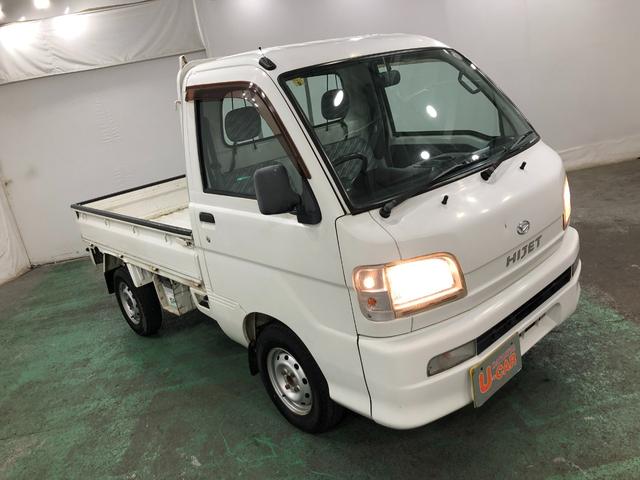 ハイゼットトラックエアコン・パワステ　スペシャル　走行２６４０５キロ／マット１年保証距離無制限　走行距離２６４０５キロ　車検整備付　ＦＭＡＭラジオ　純正フロアマット　マニュアルエアコン（埼玉県）の中古車
