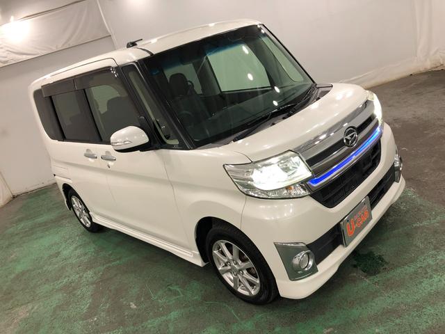タントカスタムＸ　トップエディションＳＡ　走行１２００４８キロ１年保証距離無制限　走行距離１２００４８キロ　フルセグナビ　バックカメラ　ブルートゥース　純正マット　ＬＥＤヘッドランプ　アイドリングストップ　片側電動スライドドア　プッシュボタンスタート　キーフリー（埼玉県）の中古車