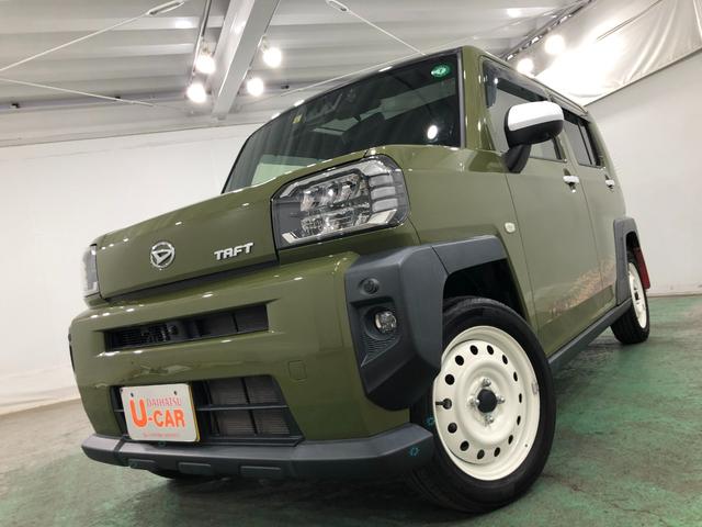 タフトＧターボ　４ＷＤ／車検整備付／９インチディスプレイオーディオワンオーナー　禁煙車　純正スチールホイールホワイト　パノラマモニター　ドラレコ　ブルートゥース　サイドエアバッグ　ＬＥＤヘッドランプ　アイドリングストップ　シートヒーター（埼玉県）の中古車