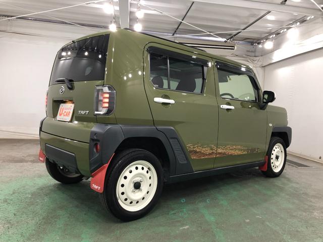 タフトＧターボ　４ＷＤ／車検整備付／９インチディスプレイオーディオワンオーナー　禁煙車　純正スチールホイールホワイト　パノラマモニター　ドラレコ　ブルートゥース　サイドエアバッグ　ＬＥＤヘッドランプ　アイドリングストップ　シートヒーター（埼玉県）の中古車