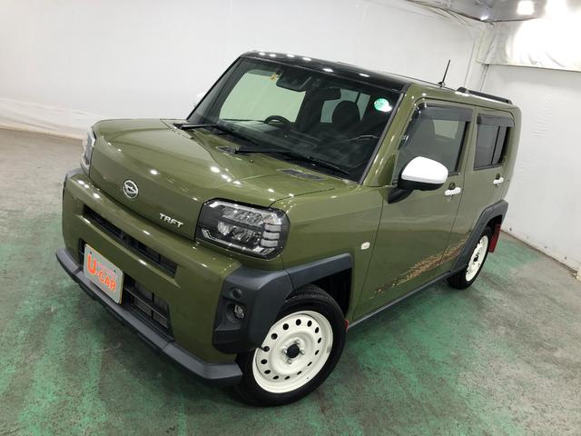 タフトＧターボ　４ＷＤ／車検整備付／９インチディスプレイオーディオワンオーナー　禁煙車　純正スチールホイールホワイト　パノラマモニター　ドラレコ　ブルートゥース　サイドエアバッグ　ＬＥＤヘッドランプ　アイドリングストップ　シートヒーター（埼玉県）の中古車