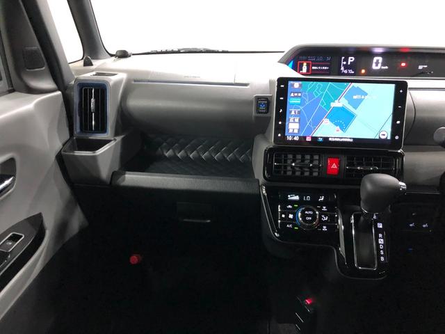 タントカスタムＸセレクション　車検整備付／走行１４６７０キロ／ナビ１年保証距離無制限　走行距離１４６７０キロ　純正フルセグナビ　パノラマモニター　ドラレコ　後席モニター　サイドエアバッグ　ＬＥＤヘッドランプ　アイドリングストップ　シートヒーター　両側電動スライドドア（埼玉県）の中古車