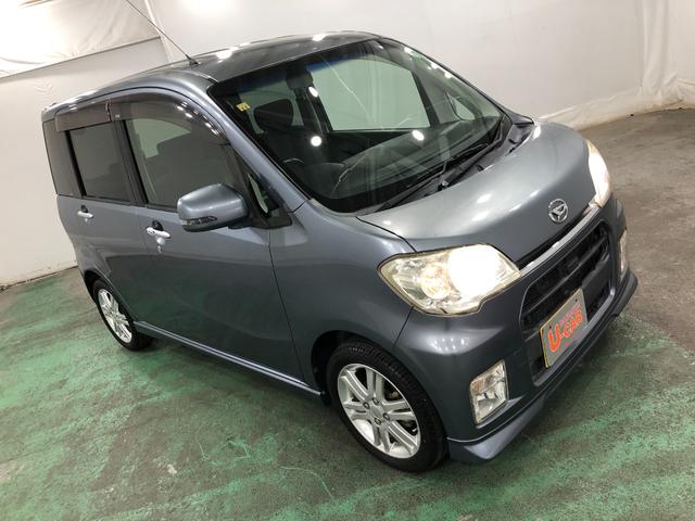 タントエグゼカスタムＲＳ　走行７６２３８キロ／ナビ／ＴＶ／ＨＩＤランプ１年保証距離無制限　走行距離７６２３８キロ　傷有り　純正カーペットマット　ナビ　ＴＶ　Ｂｌｕｅｔｏｏｔｈ接続可　ＤＶＤ再生　ＥＴＣ　ＨＩＤヘッドライト　スマートキーシステム　オートエアコン　エアロ（埼玉県）の中古車