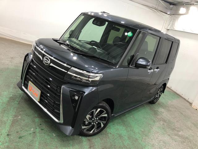 タントカスタムＸ　車検Ｒ９．１１　走行２６３キロ　ナビ　Ｂカメラ純正フルセグナビ　ＴＶ　ＤＶＤ　ＢＴオーディオ　ＬＥＤ　両側パワスラドア　新車保証経書　保証１年間・距離無制限付き　キーフリー　バックカメラ　　シートヒーター　ＵＳＢ入力端子　クリアランスソナ（埼玉県）の中古車