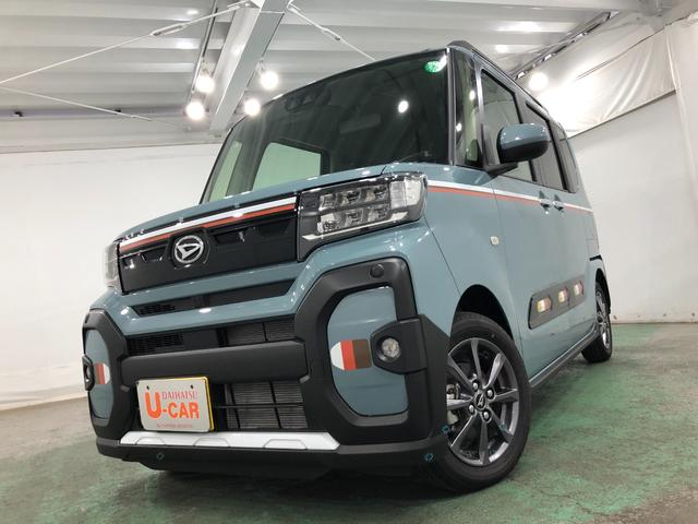 タントファンクロス　走行３７７キロ／フルセグナビ／バックカメラ１年保証距離無制限　走行距離３７７キロ　純正カーペットマット　クリアランスソナー　ＬＥＤオートライト　シートヒーター　両側パワースライドドア　アイドリングストップ　ＴＶ　ナビ　バックカメラ　ＤＶＤ再生（埼玉県）の中古車