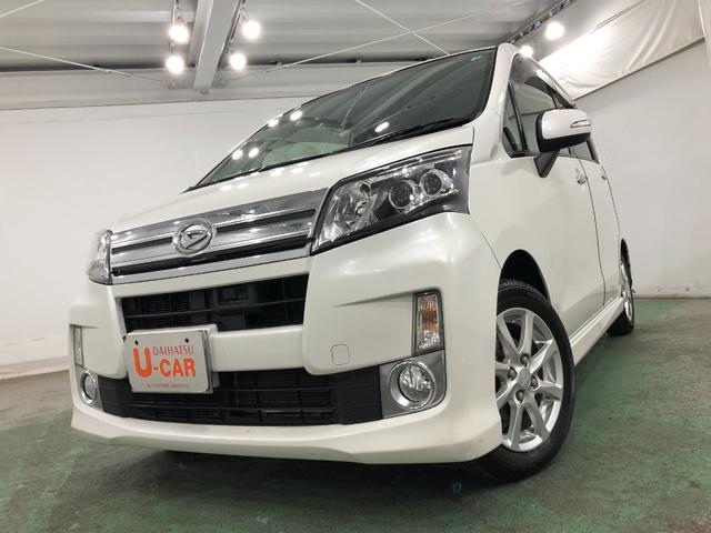 ムーヴカスタム　Ｘ　ＳＡ　走行５８６９４キロ／フルセグナビ／マット１年保証距離無制限　走行距離５８６９４キロ　フルセグナビ　バックカメラ　ブルートゥース　純正マット　助手席エアバッグ　オートライト　ＬＥＤヘッドランプ　アイドリングストップ　プッシュボタンスタート（埼玉県）の中古車