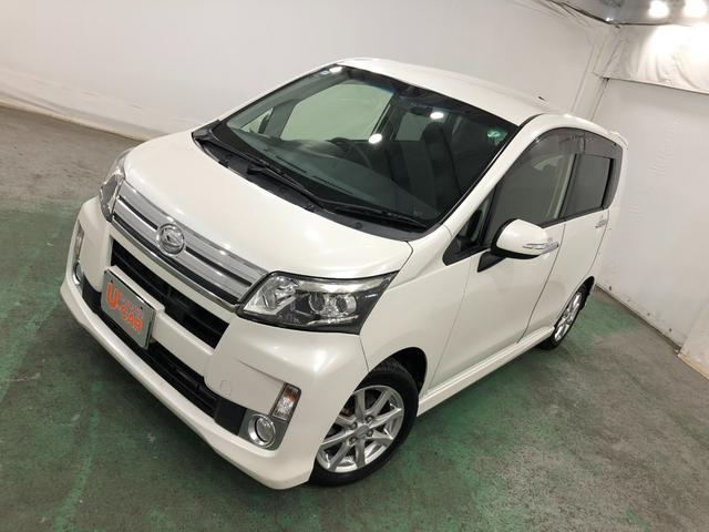 ムーヴカスタム　Ｘ　ＳＡ　走行５８６９４キロ／フルセグナビ／マット１年保証距離無制限　走行距離５８６９４キロ　フルセグナビ　バックカメラ　ブルートゥース　純正マット　助手席エアバッグ　オートライト　ＬＥＤヘッドランプ　アイドリングストップ　プッシュボタンスタート（埼玉県）の中古車