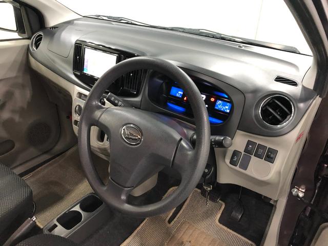 ミライースＸ　リミテッドＳＡ　走行７２２３５キロ／フルセグナビ／マット１年保証距離無制限　走行距離７２２３５キロ　フルセグナビ　純正マット　アイドリングストップ　マット　マニュアルエアコン　電動格納式ドアミラー（埼玉県）の中古車