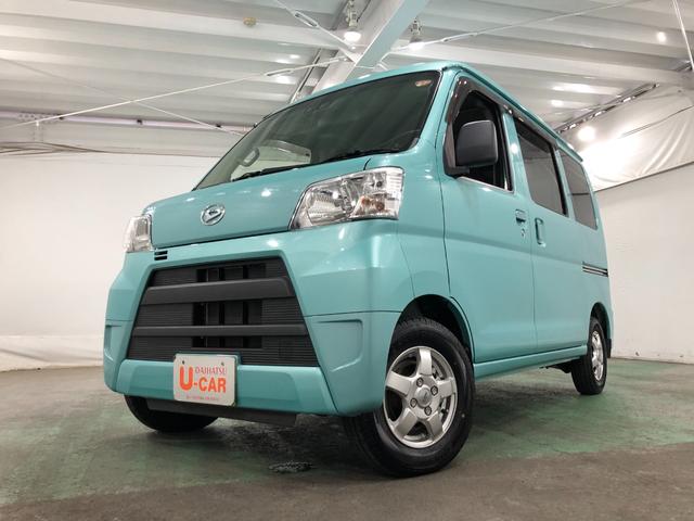 ハイゼットカーゴデラックスＳＡIII　走行２７８４９キロ／４ＷＤ／ナビ一年保証・走行距離無制限　走行２７８４９キロ　純正カーペットマット　フルセグナビ　ブルートゥース　バックカメラ　ＤＶＤ　アイドリングストップ　キーレス（埼玉県）の中古車