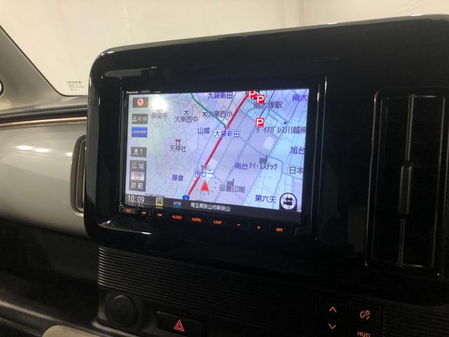 ワゴンＲスマイルハイブリッドＸ　走行１６９４８キロ／車検整備付／フルセグナビ一年保証・走行距離無制限　走行１６９４８キロ　フルセグナビ　ブルートゥース　ＵＳＢ　バックカメラ　ＤＶＤ　ドラレコ　クリアランスソナー　オートライト　ＬＥＤヘッドライト　両側電動スライドドア（埼玉県）の中古車