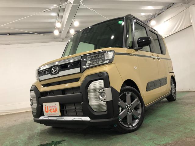 タントファンクロスターボ　走行２８９キロ／ディスプレイオーディオ１年保証距離無制限　走行２８９キロ　ディスプレイオーディオ　バックカメラ　ブルートゥース　純正マット　サイドエアバッグ　ＬＥＤヘッドランプ　アイドリングストップ　シートヒーター　両側電動スライドドア（埼玉県）の中古車