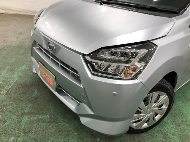 ミライースＸ　ＳＡIII　走行１１３８８キロ／ＬＥＤヘッドランプ保証１年間・距離無制限付き　オートライト　ＬＥＤヘッドライト　ベンチシート　アイドリングストップ　ホイールキャップ　スマートアシスト（埼玉県）の中古車
