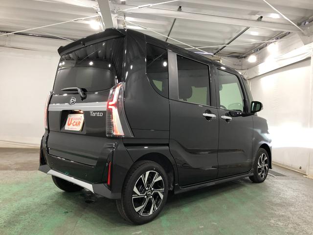 タントカスタムＸ　走行５３１キロ／純正フルセグナビ／バックカメラ１年保証距離無制限　走行距離５３１キロ　純正フルセグナビ　バックカメラ　ブルートゥース　純正マット　サイドエアバッグ　ＬＥＤヘッドランプ　アイドリングストップ　シートヒーター　両側電動スライドドア（埼玉県）の中古車