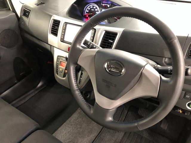ムーヴカスタムＸリミテッド　走行８７８４５キロ／ナビ／バックカメ一年保証・走行距離無制限　走行８７８４５キロ　助手席エアバック　純正カーペットマット　ワンセグナビ　バックカメラ　ＨＩＤヘッドライト　アイドリングストップ　ベンチシート（埼玉県）の中古車