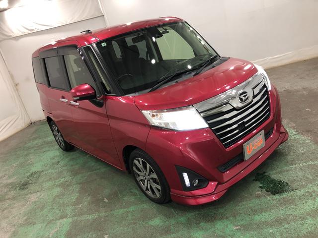 トールカスタムＧターボＳＡII　走行９０３０７キロ／タイヤ４本交換一年保証・走行距離無制限　走行９０３０７キロ　フルセグナビ　ブルートゥース　バックカメラ　ＤＶＤ　ドラレコ　オートライト　ＬＥＤヘッドライト　両側電動スライドドア（埼玉県）の中古車