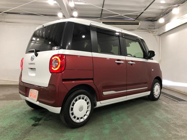 ムーヴキャンバスストライプスＧターボ　走行８９３１キロ／純正ナビ／ドラレコ１年保証距離無制限　走行距離８９３１キロ　純正フルセグナビ　バックカメラ　ドラレコ　純正マット　サイドエアバッグ　ＬＥＤヘッドランプ　シートヒーター　両側電動スライドドア　オート格納式ドアミラー（埼玉県）の中古車