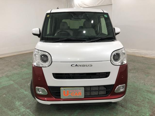 ムーヴキャンバスストライプスＧターボ　走行８９３１キロ／純正ナビ／ドラレコ１年保証距離無制限　走行距離８９３１キロ　純正フルセグナビ　バックカメラ　ドラレコ　純正マット　サイドエアバッグ　ＬＥＤヘッドランプ　シートヒーター　両側電動スライドドア　オート格納式ドアミラー（埼玉県）の中古車