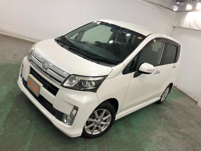 ムーヴカスタム　Ｘリミテッド　ＳＡ　走行４７１３７Ｋ　ナビ　雹害車１年保証距離無制限　バックカメラ　マット　オートライト　ＬＥＤヘッドランプ　アイドリングストップ　プッシュボタンスタート　電動格納式ドアミラー（埼玉県）の中古車