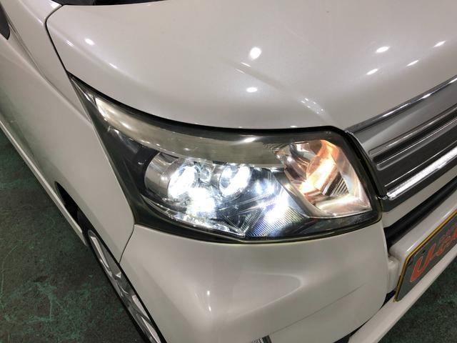 ムーヴカスタム　Ｘリミテッド　ＳＡ　走行４７１３７Ｋ　ナビ　雹害車１年保証距離無制限　バックカメラ　マット　オートライト　ＬＥＤヘッドランプ　アイドリングストップ　プッシュボタンスタート　電動格納式ドアミラー（埼玉県）の中古車