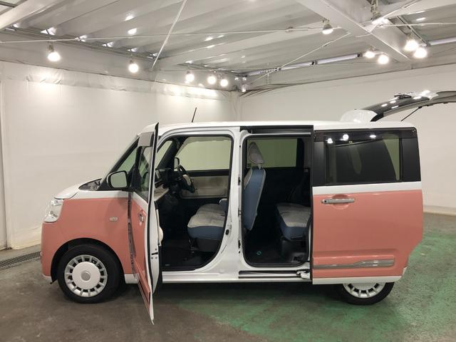 ムーヴキャンバスストライプスＧ　走行３４２３５キロ／純正ナビ／ドラレコ禁煙車　ワンオーナー　純正フルセグナビ　パノラマモニター　ドラレコ　純正マット　プッシュボタンスタート　ＬＥＤヘッドランプ　電動パーキングブレーキ　シートヒーター　両側電動スライドドア　電動格納ミラー（埼玉県）の中古車