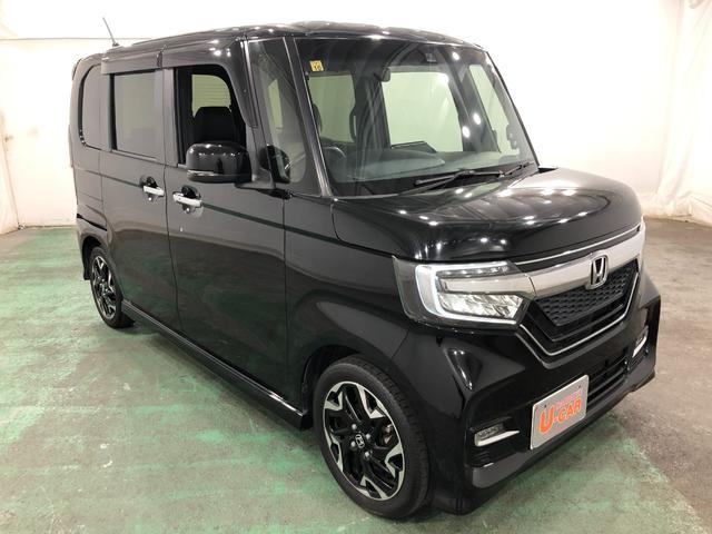 Ｎ−ＢＯＸカスタムＧ・Ｌターボホンダセンシング　雹害／走行６３９３８キロ／ナビ１年保証距離無制限　走行距離６３９３８キロ　フルセグナビ　バックカメラ　ブルートゥース　純正マット　サイドエアバッグ　ＬＥＤヘッドランプ　両側電動スライドドア　プッシュボタンスタート　キーフリー（埼玉県）の中古車